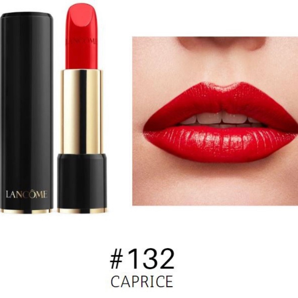 ❤️💄 👄 Lancôme L'Absolu Rouge Cream Lipstick ~ 132 Caprice De Rouge 3.4g👄💄❤️
